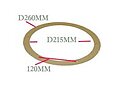 JOINT BRULEUR P0027547 DEVILLE POUR POELE 9444
